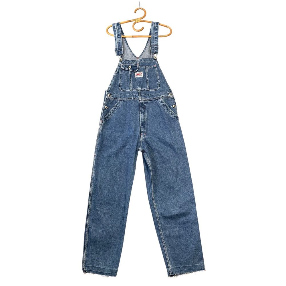 Vintage | Ikeda | Genuine Classic Denim Overalls Medium Wash Canada Made Size M